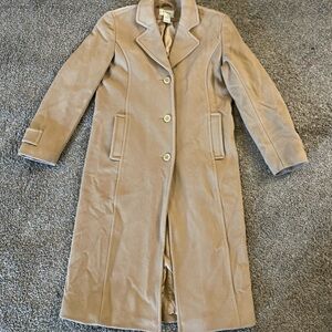 Vintage L.L. Bean Trench Coat Brown Women Size 4